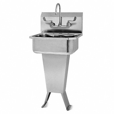 SaniLav HandWash Sink Rect 17inx14inx7in MPN:501FL