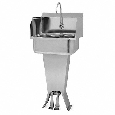 SaniLav HandWash Sink Rect 17inx14inx7in MPN:503L