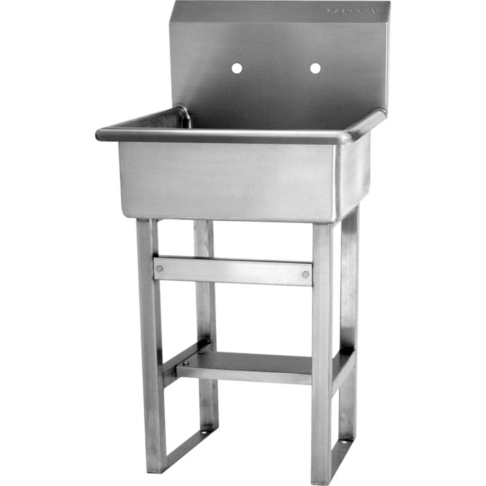 Wash Sink: Floor Mount, 304 Stainless Steel MPN:5248