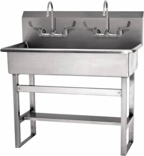 Hands-Free Hand Sink: 304 Stainless Steel MPN:54FFL