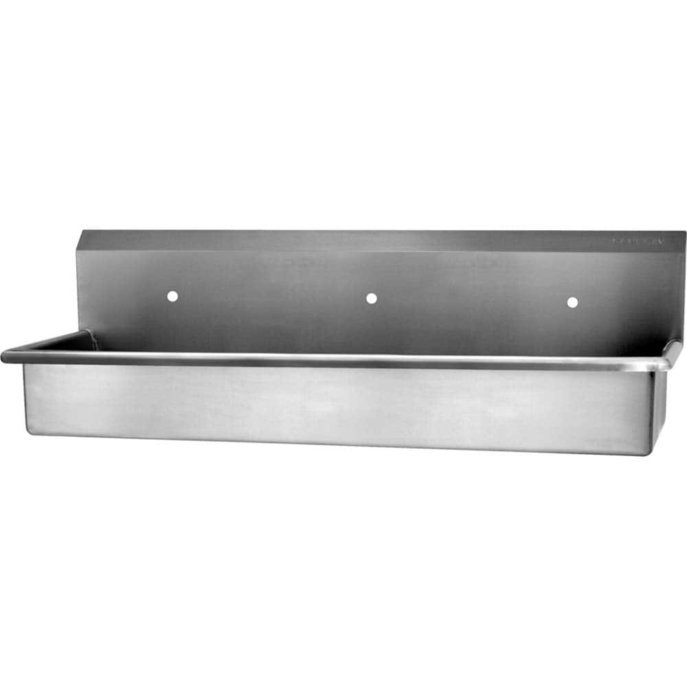 Wash Station: Wall Mount, 304 Stainless Steel MPN:56W0