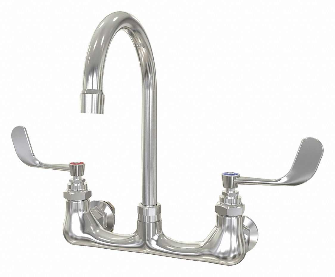 Gooseneck Chrome Sani-Lav Cast Brass MPN:204