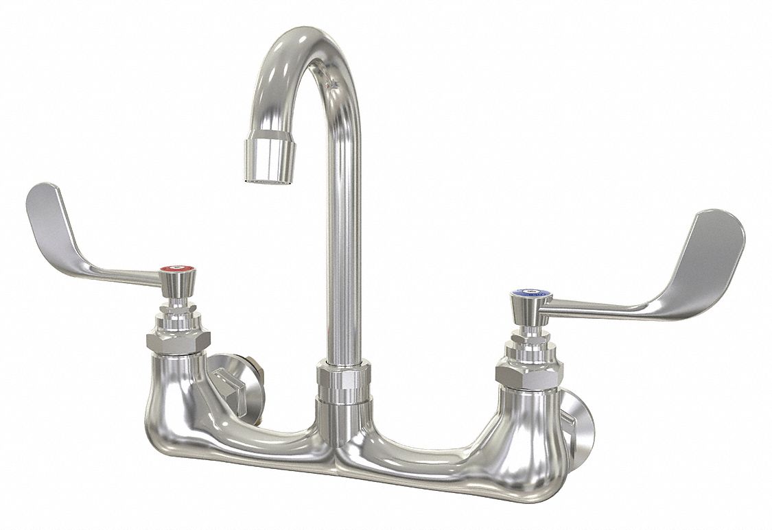 Gooseneck Chrome Sani-Lav Cast Brass MPN:206