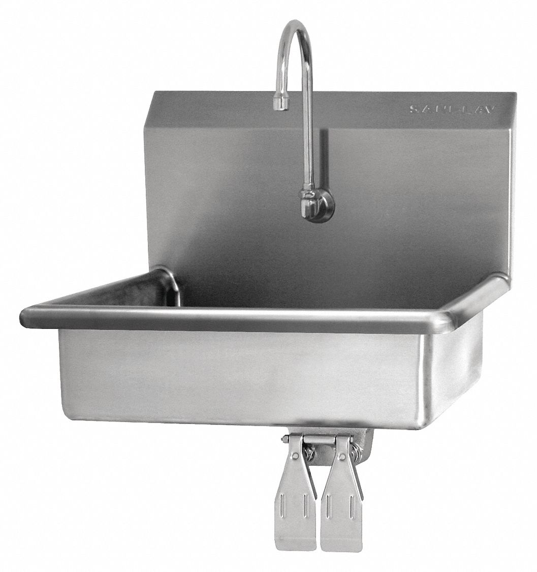 SaniLav Hand Sink Rect 16inx12-1/2inx6in MPN:608-0.5