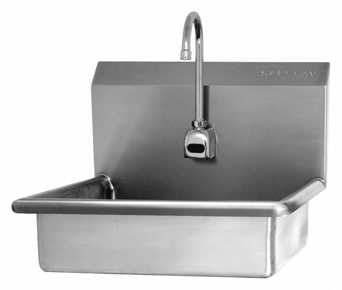 SaniLav Hand Sink Rect 16inx12-1/2inx6in MPN:608A-0.5