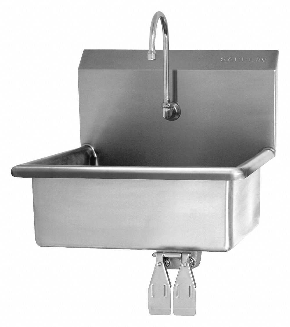 Sani-Lav Hand Sink Rect 20inx17inx9in MPN:504-0.5