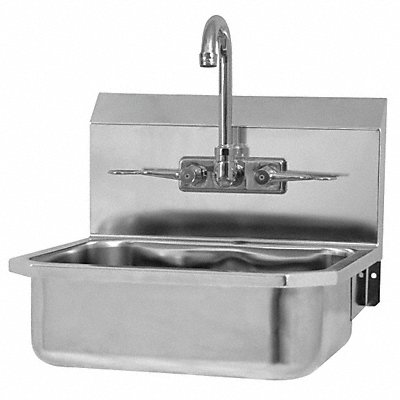 Sani-Lav Hand Sink Rect 14inx11inx5in MPN:605FL