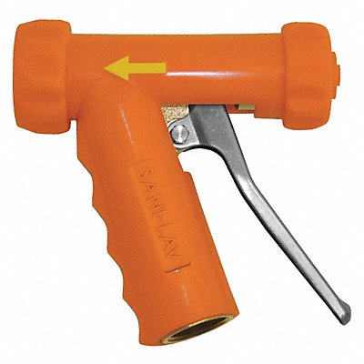Spray Nozzle Brass/SS Safety Orange MPN:N1T