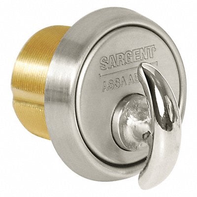 Mortise Cylinder Satin Chrome Grade 1 MPN:124-41-101 26D