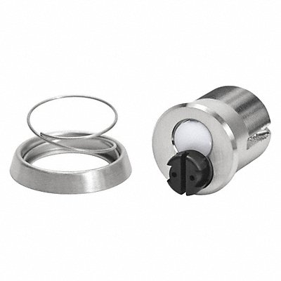 Mortise Cylinder Shell Satin Chrome MPN:70-43 26D