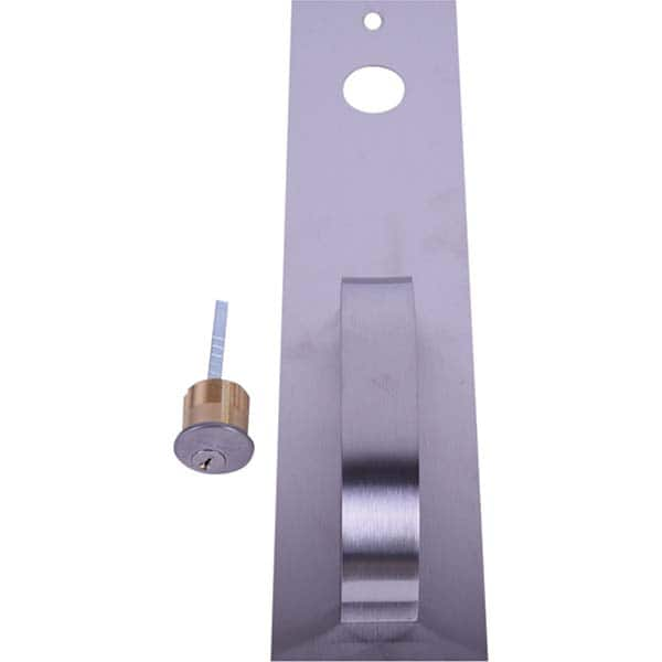 Trim, Trim Type: Night Latch , Material: Steel , Finish/Coating: Stainless Steel MPN:814 PSB 32D