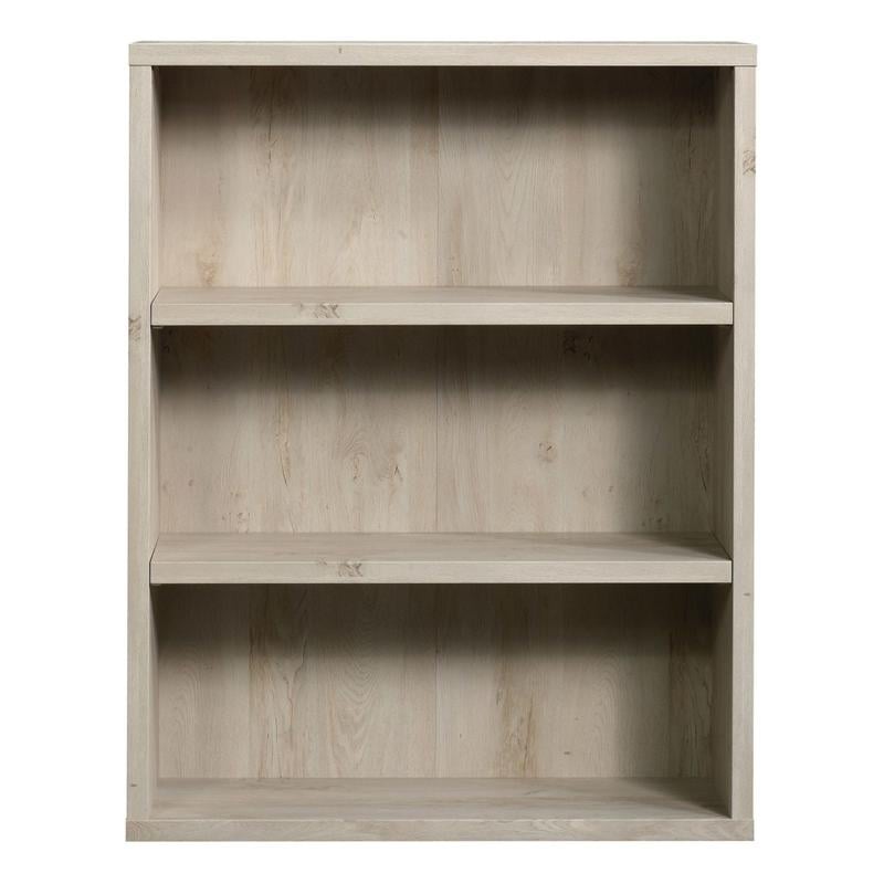 Sauder Optimum 45inH 3-Shelf Bookcase, Chalked Chestnut MPN:425997