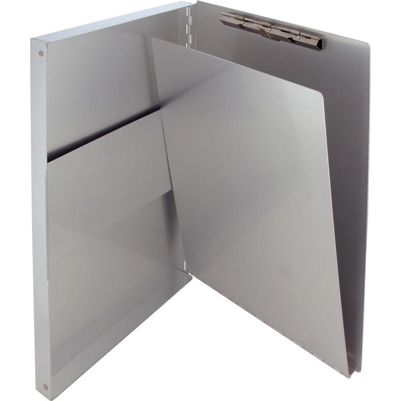 Saunders Snapaks Form Holder Storage Clipboard, Legal Size, Silver (Min Order Qty 2) MPN:10519