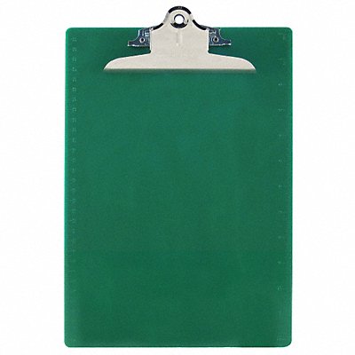 Clipboard Letter Size Plastic Green MPN:21604