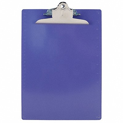 Clipboard Letter Size Plastic Purple MPN:21606