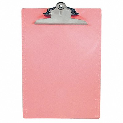 Clipboard Letter Size Plastic Pink MPN:21800