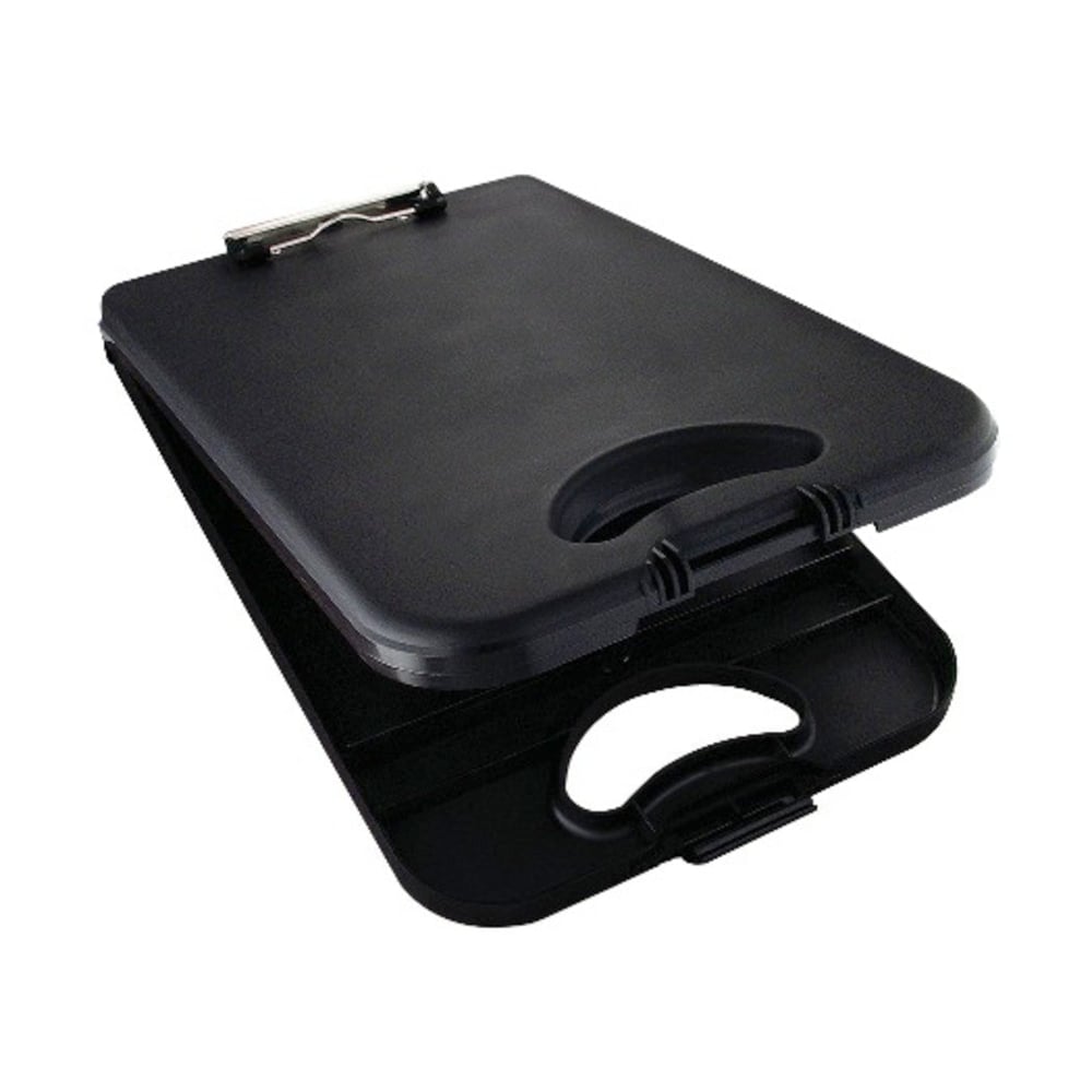 Saunders Deskmate II Plastic Portable Desktop, 8 1/2in x 12in, Black (Min Order Qty 5) MPN:00533