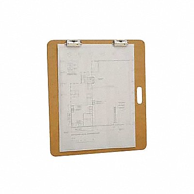 Clipboard Jumbo Size Hardboard Brown MPN:5607