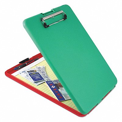 Storage Clipboard Letter Sz Plastic Grn MPN:SAU00580