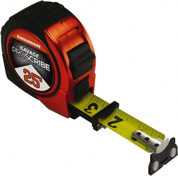 Tape Measure: 25' Long, 1