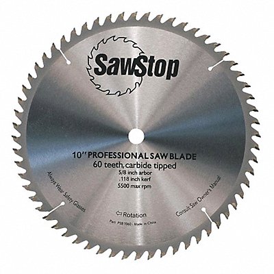 Circular Saw Blade Blade Dia 10 in. MPN:CB104 184