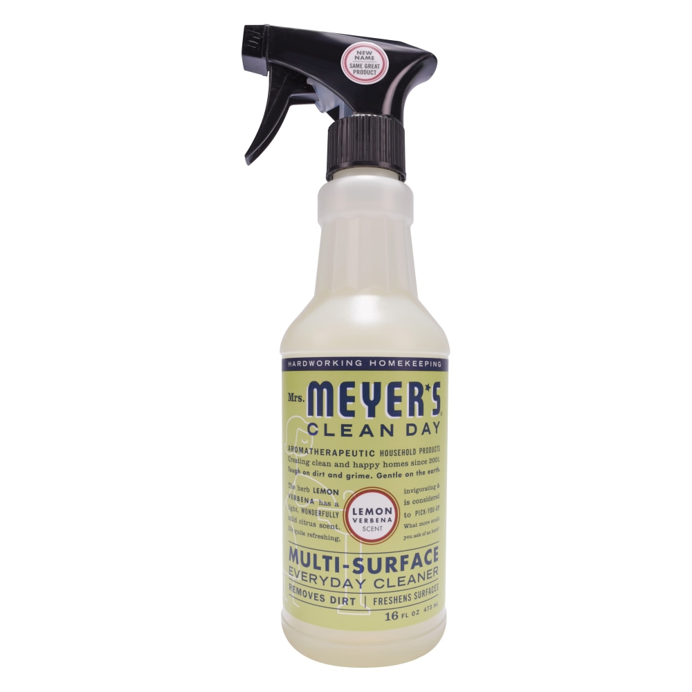 Mrs. Meyers Clean Day Multi-Surface Everyday Cleaner, Lemon Verbena Scent, 16 Oz Bottle (Min Order Qty 10) MPN:SJN663026