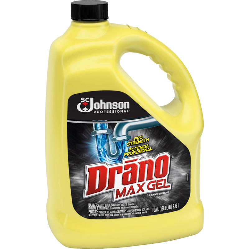 Drano Max Gel Clog Remover, 128 Oz (Min Order Qty 3) MPN:696642