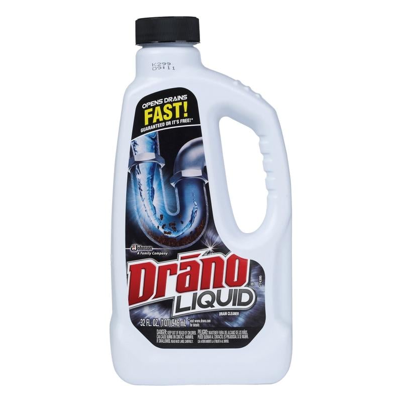 Drano Liquid Clog Remover, 32 Oz Bottle (Min Order Qty 13) MPN:CB001169