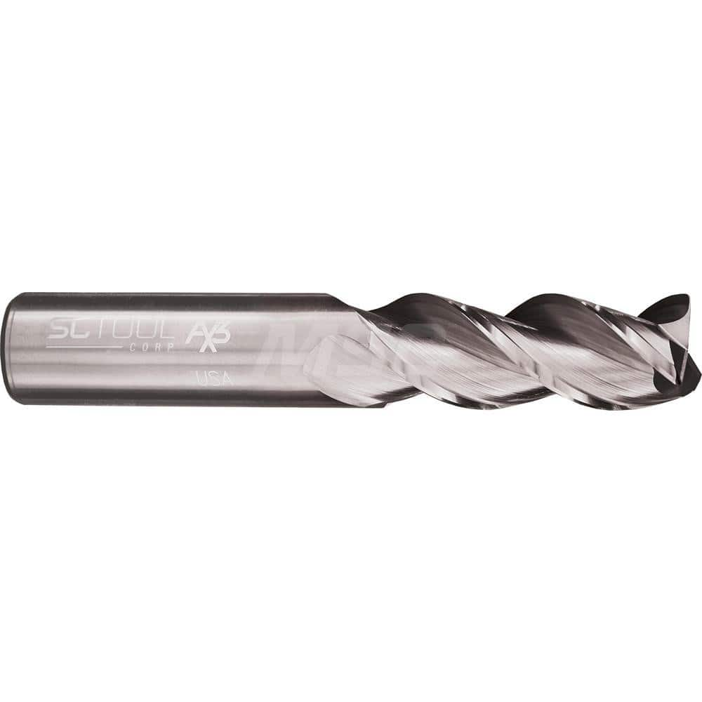 Corner Radius End Mill: 1/4