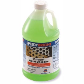 SpeedClean SPDYBRT-CS - SpeedyBright Biodegradable Descaler/Limescale Remover (2x) .5 gal. Bottles SPDYBRT-CS