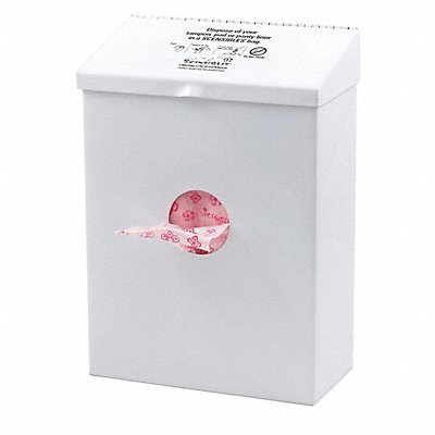 Sanitary Napkin Receptacle/Liner White MPN:CDWM