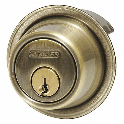 1-Cyl Deadbolt Standard Satin Brass MPN:B560P 609