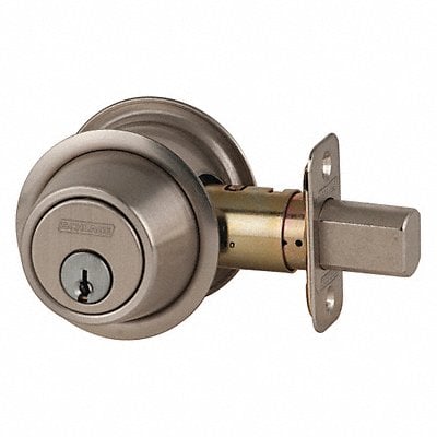 2-Cyl Deadbolt Standard Satin Nickel MPN:B562P 619