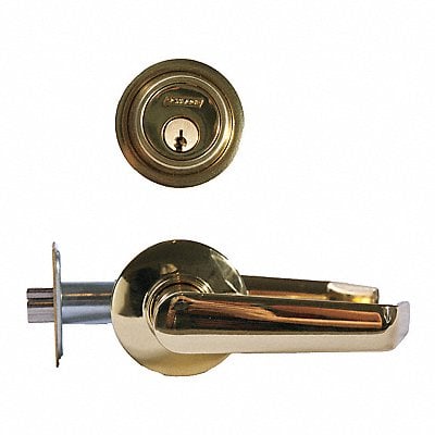 Passage/Deadbolt Set MdmDuty SngleCylndr MPN:S210PD SAT 605