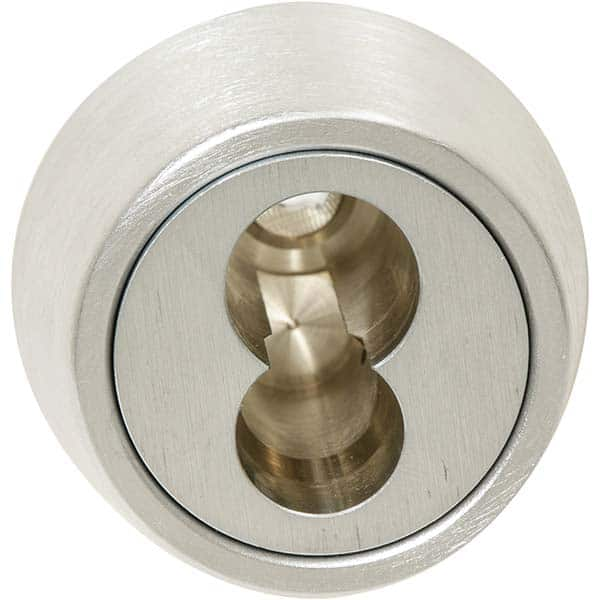 Deadbolts, Deadbolt Type: Deadlocking Latch , Lock Type: Single Cylinder , Finish: Satin Chrome , Hand Orientation: Non-Handed  MPN:B663B 626