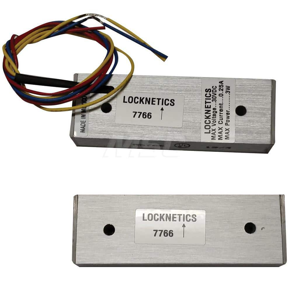 Door Closer Accessories, Accessory Type: Magnetic Door Position Switch , For Use With: Monitoring Door Positions, Roof Hatches, Gates, Metal MPN:7766