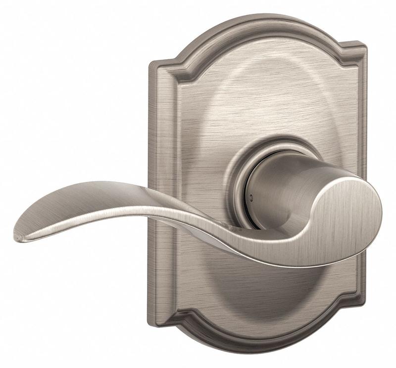 Knob Lockset Satin Nickel Passage Gr 2 MPN:F10 AND 619 CAM