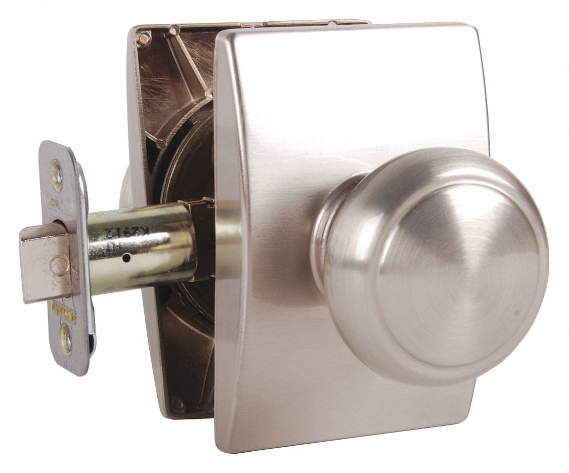 Knob Lockset Satin Nickel Passage Gr 2 MPN:F10 AND 619 CEN