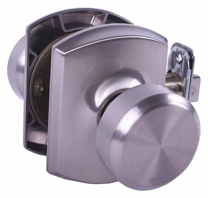 Knob Lockset Satin Nickel Passage Gr 2 MPN:F10 BWE 619 GRW