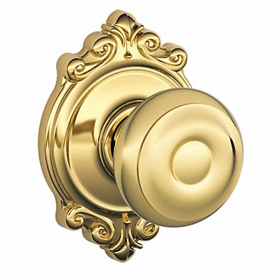 Knob Lockset Mechanical Passage Grd. 1 MPN:F10 GEO 605 BRK