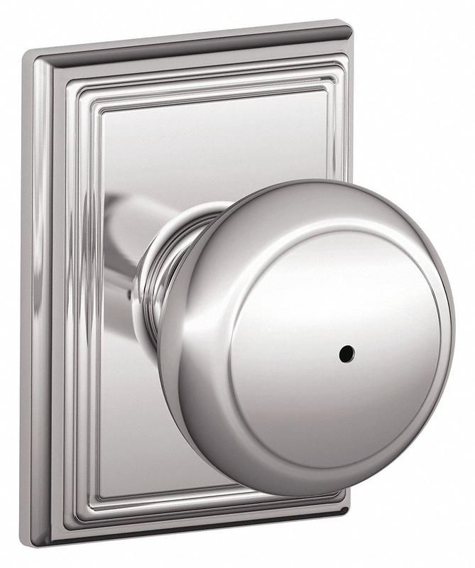 Knob Lockset Bright Chrome Privacy Gr 2 MPN:F40 AND 625 ADD