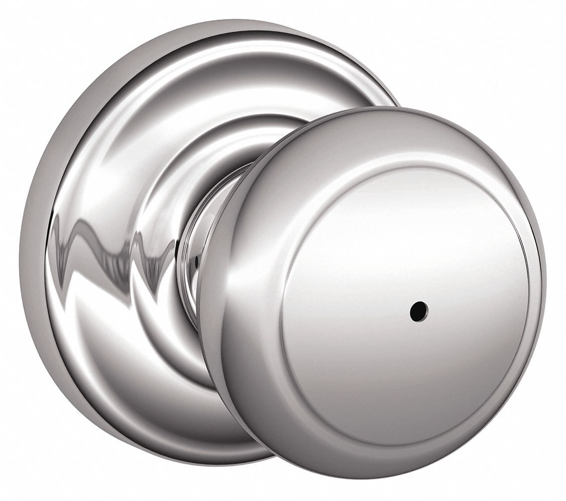 Knob Lockset Bright Chrome Privacy Gr 2 MPN:F40 AND 625 AND