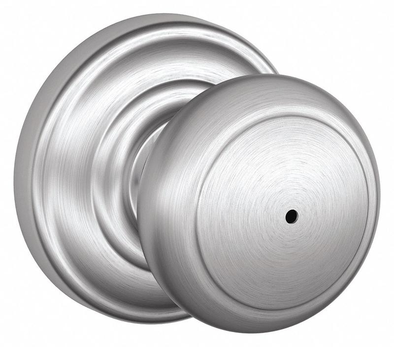 Knob Lockset Satin Chrome Privacy Gr 2 MPN:F40 AND 626 AND