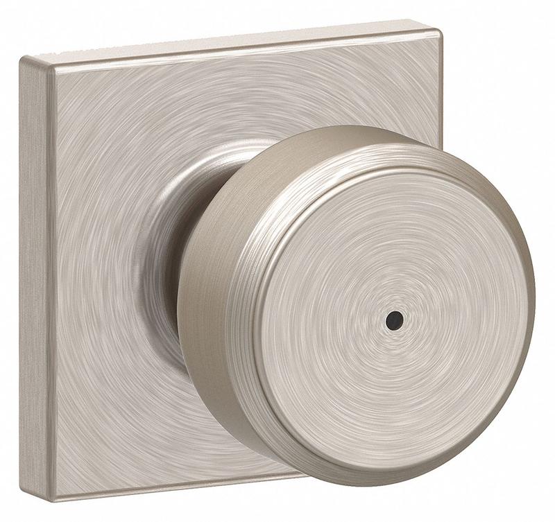 Knob Lockset Satin Nickel Privacy Gr 2 MPN:F40 BWE 619 COL