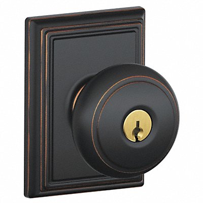 Knob Lockset Mechanical Entrance Grd. 1 MPN:F51A AND 716 ADD