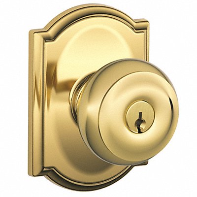 Knob Lockset Mechanical Entrance Grd. 1 MPN:F51A GEO 605 CAM