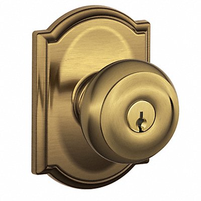 Knob Lockset Mechanical Entrance Grd. 1 MPN:F51A GEO 609 CAM