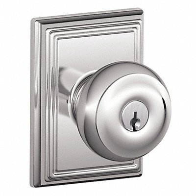 Knob Lockset Mechanical Entrance Grd. 1 MPN:F51A GEO 625 ADD