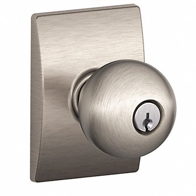 Knob Lockset Mechanical Entrance Grd. 1 MPN:F51A ORB 619 CEN