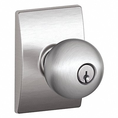 Knob Lockset Mechanical Entrance Grd. 1 MPN:F51A ORB 626 CEN